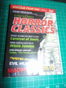 2008 DVD Carnival Of Souls/White Zombie Critic's Choice Horror Classics - Imagen 1 de 2