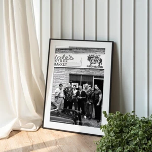 The-Sopranos Unframe Poster Photography Black & White Wall Art Prints - Picture 1 of 3