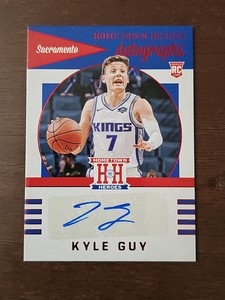 2019-20 Panini Chronicles Hometown Heroes Red Kyle Guy #HH-GUY Rookie Auto RC