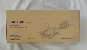 Tacklife TCS115A 120V Kreissäge mit Laser. Neuer offener Karton. mit Zubehör. - Bild 1 von 6