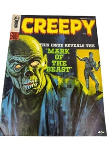 Espeluznante #19 Warren 1968 arte de portada revista de terror de la Edad de Plata - Imagen 1 de 5