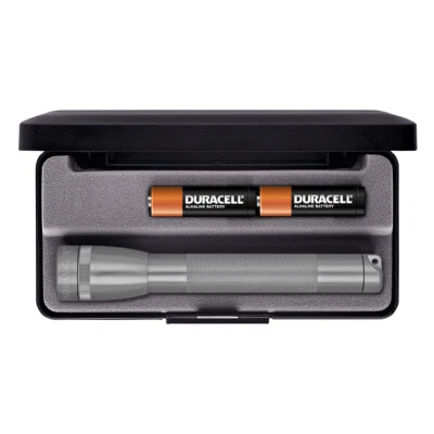 MAGLITE® M2A09L Mini XENON Taschenlampe inkl. 2x AA Batterien und Präsent-Box