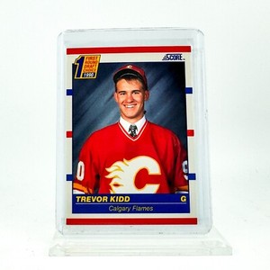 Trevor Kidd Rookie - 1990 Score - Calgary Flames