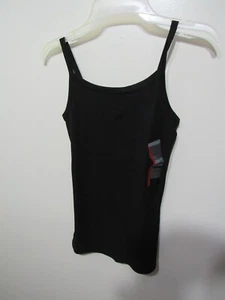 New No Boundaries Rib Cami Size S 3 5 Juniors Black Pull Over Straps Casual - Picture 1 of 3