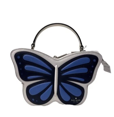 New Kate Spade Flutter Fly 3D Butterfly Top Handle Crossbody Bag Novelty Gift - Image 1 of 4