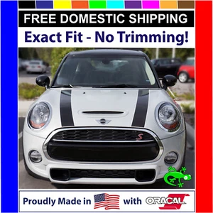 Vinyl Hood Stripes - Exact Fit - Fits MINI Cooper & Cooper S R56 2007 to 2013 - Bild 1 von 2