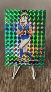 2024 Panini Mosaic - Green Mosaic Prizm #26 Ed Oliver - Picture 1 of 2