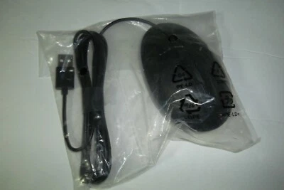 HP Wired Desktop 320M Mouse USB 2-Button w/Scroll Wheel HSA-C001M L96910-001 NEW - Image 1 of 3