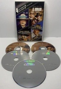 4 Film Favourites John Wayne (DVD, 2013, OOP, El Dorado, The Searchers) Cad - Bild 1 von 9