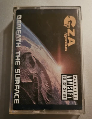 GZA/Genius  Beneath The Surface  Cassette Tape 1999  Wu-Tang Clan - Image 1 of 4