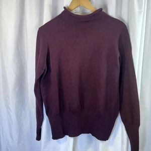 French Laundry Damen Rollkragen Pullover weinrot Freizeit Alltag XL neu mit Etikett - Bild 1 von 15