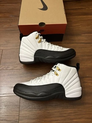 Nike Air Jordan 12 Retro Taxi Blanco Negro 2025 CT8013-117 Talla 8 Hombre’s Totalmente Nuevas Foto 1 de 4