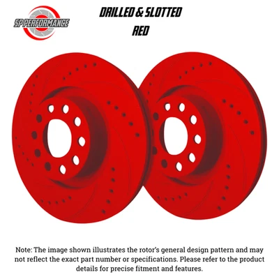 Front Disc Brake Rotor Set for 2003-2004 Subaru Legacy GT - Image 1 of 4