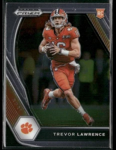 Trevor Lawrence 2021 Panini Prizm Draft Picks Collegiale Clemson Tigers - Foto 1 di 2