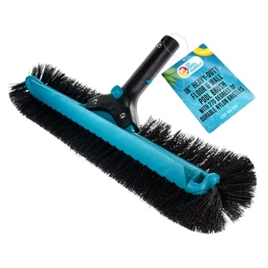 18" Heavy-Duty Floor & Wall Pool Brush, 270 Degrees Bristles - Reinforced Handle - Picture 1 of 5
