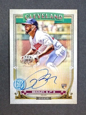 2020 Topps Gypsy Queen - Bobby Bradley Autograph #GQA-BB - Cleveland Indians - Image 1 of 2