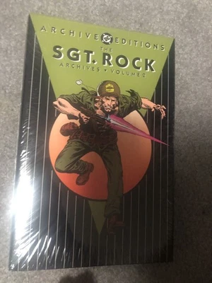 Unopened SGT. ROCK DC ARCHIVE EDITION VOL 2  1st PRINT JOE KUBERT HARD COVER - Image 1 of 3