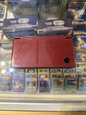 Nintendo DSi XL Red Handheld Console UTL-001 ONLY - Parts/Repair *READ - Image 1 of 4