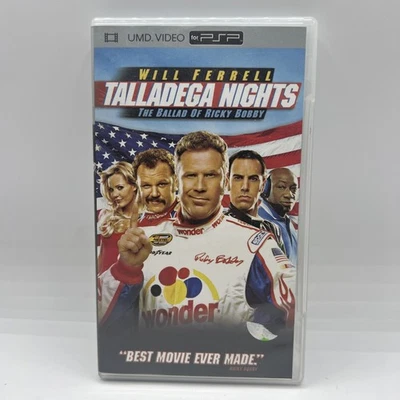 Talladega Nights The Ballad of Ricky Bobby UMD Movie, 2006 Will Ferrell No Manu Foto 1 de 4