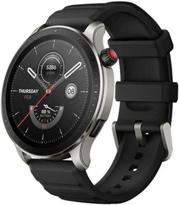 Smartwatch Amazfit GTR 4 czarny, 1,43", GPS, Bluetooth, aluminiowa obudowa - Zdjęcie 1 z 3