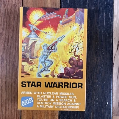 Star Warrior by EPYX Automated Simulations for TRS-80  1980 +Two Bonus Games - Image 1 of 3