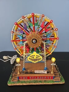 Lemax Ride The Starburst Animated Carnival Ride Ferris wheel Tested Works 64489 - Picture 1 of 10