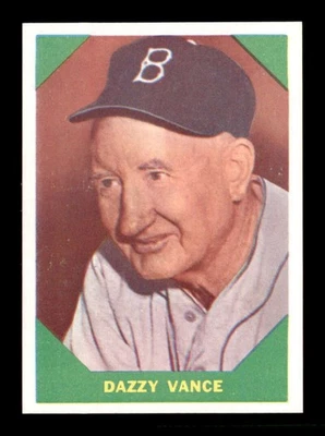 1960 Fleer #51 Dazzy Vance DP NMMT X3184889 - Image 1 of 2