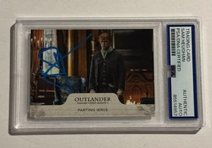 2020 Cryptozoic Outlander Season 4 Sam Heughan #14 SIGNED RC Fraser AUTO - PSA - Picture 1 of 2