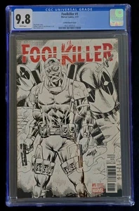 Foolkiller #1 (2017) Rob Liefeld Incentive Sketch Variant (1:100) CGC 9.8 - Picture 1 of 2