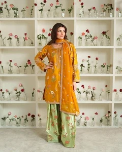 Pakistani Farshi Salwar Kameez Ready made 3 Piece Suits Bollywood Wedding Party - Imagen 1 de 6