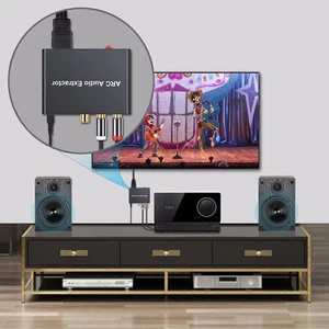 192KHz Digital HDMI ARC Audio Adapter zu Analog SPDIF RCA Converter Extractor - Bild 1 von 12