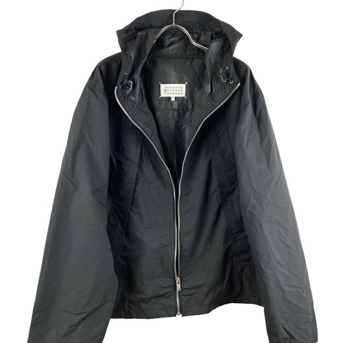 Maison Margiela Giacca Manica Lunga Nylon Cordino Elastico Zip Interno (Grigio)