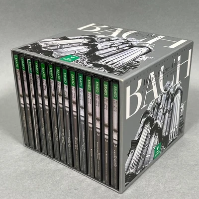 J.S. Bach Complete Works for Organ Marie-Claire Alain, Erato 14 CD Box Set NICE - Image 1 of 4