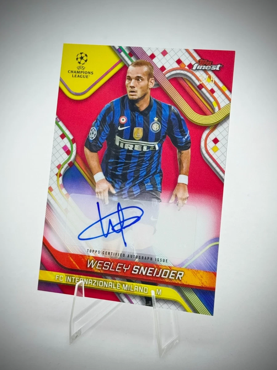 Wesley Sneijder Soccer Trading Cards & Accessories for sale | eBay