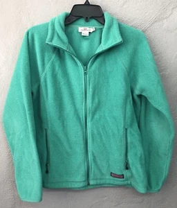 Vineyard Vines Green Full Zip Fleece Jacket- Size Medium Women’s - Picture 1 of 12
