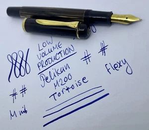 Low Vol Production- PELIKAN M200 TORTOISE Fountain Pen-Derby-400 - Picture 1 of 22