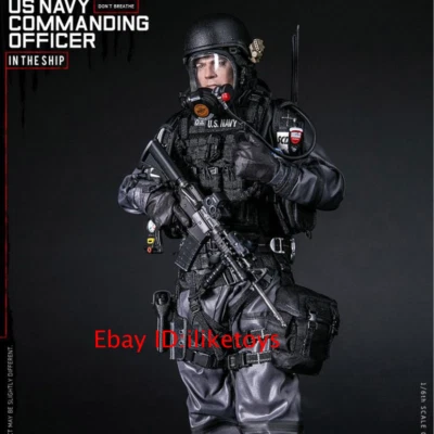 DAMTOYS DAM US NAVY COMMANDING OFFICER Soldier 1/6 Scale Action Figure Model Toy - Image 1 of 4
