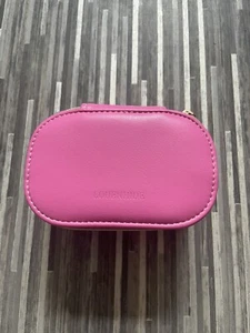 LOUENHIDE Pink Jewellery Case - Small Travel Case - Picture 1 of 5