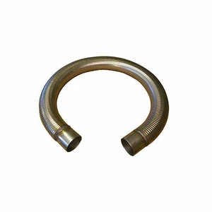 T304 Stainless Steel Exhaust Polylock Flexible Tube With Collars Heavy duty - Picture 1 of 1