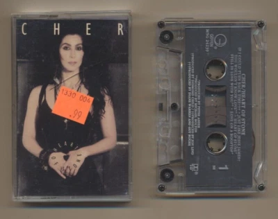 Cher / Heart of Stone Music Cassette Tape 1989 The David Geffen Co. Foto 1 de 2