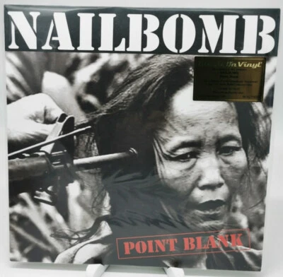 Nailbomb Point Blank Limitiert auf 3000 Stück Grey Marbled Vinyl LP Neu - Bild 1 von 2