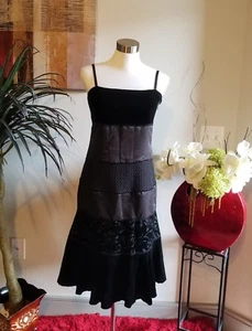 Spencer Jeremy Black Dress Sz.8 - Picture 1 of 3