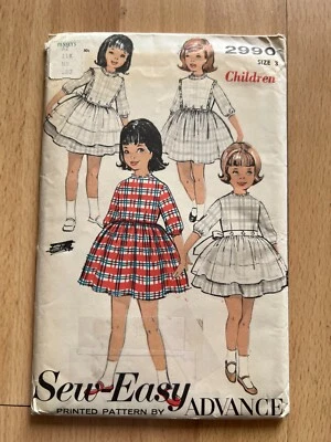 2990 Advance ~ Pattern Size is 3 * ~ * ~ * Listing MP 52 - Image 1 of 2