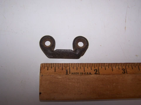 Antique / Vintage Cast Iron Latch / Lock Part CATCH KEEPER - Hardware Cover