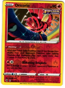 Oricorio - 042/264 - Pokemon TCG Fusion Strike (2021) - NM - Reverse Holo Rare - Picture 1 of 1