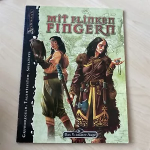 MIT FLINKEN FINGERN AUS SCHWERTER BOX DSA SCHWARZE AUGE - Bild 1 von 3