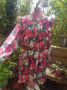 *H&M*Conscious Süßes Kleid Tunika Gr M L Blogger~Coachella~Urlaub~Boho NEU! - Bild 1 von 12
