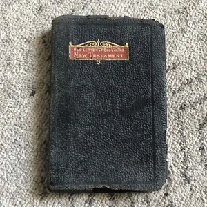 Self Pronouncing Red Letter New Testament John Winston Co. 1920’s Era - Picture 1 of 9