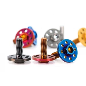 Vehicle Modification Large Head Screws/Motorcycle Decorative Flange Bolts - Picture 1 of 13