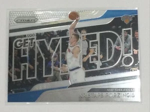 KRISTAPS PORZINGIS 2018-19 Panini Prizm Get Hyped! Insert #3 New York Knicks - Picture 1 of 12